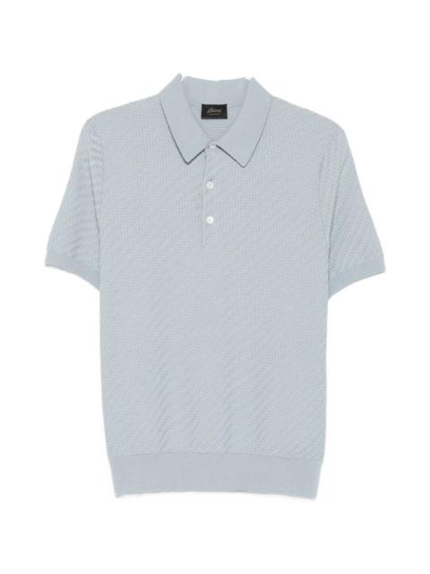 Brioni Brioni Men Cotton And Cashmere Polo Shirt