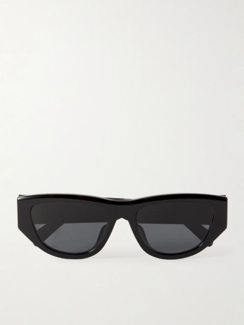 CELINE Monochroms 01 cat-eye acetate sunglasses Black