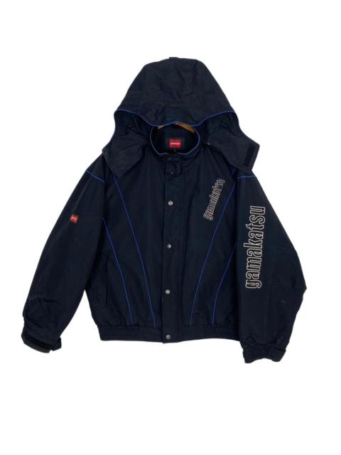 Other Designers Japanese Brand - Rare‼️ Gamakatsu Hoodie Jacket Spellout