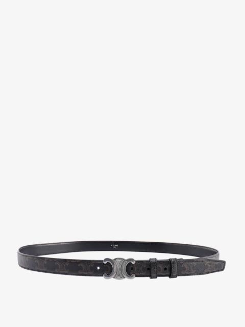 CELINE Celine Men Coated Triomphe Canvas Belt