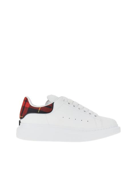 Alexander McQueen Alexander McQueen Leather Oversize Sneakers White Men