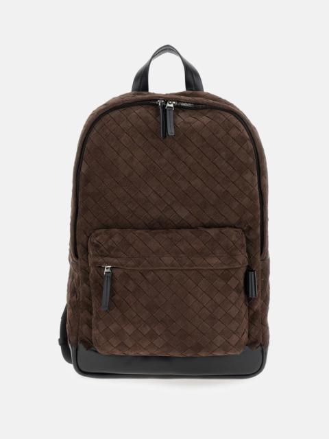 Bottega Veneta INTRECCIATO SUEDE BACKPACK