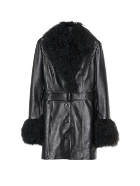 NILI LOTAN Sefa Leather Jacket black