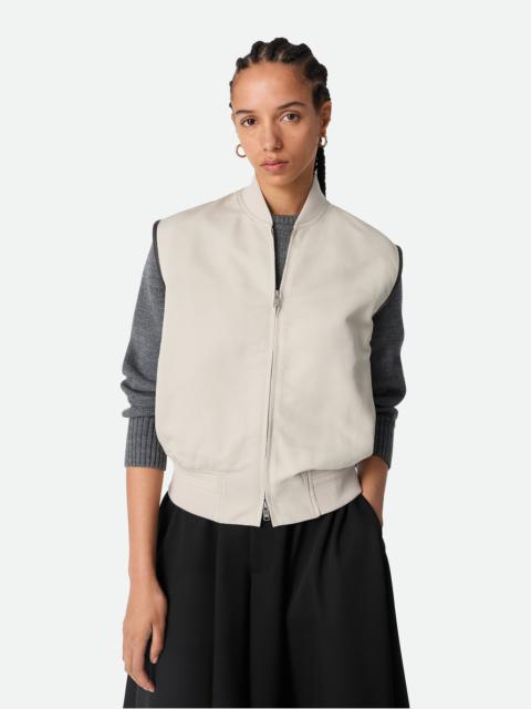 Bottega Veneta Silk And Cotton Twill Gilet