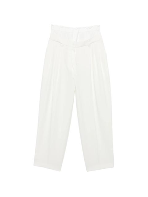 SYSTEM System Belt-loop Drawstring Trousers