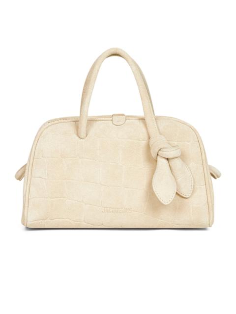 JACQUEMUS Jacquemus Women Ivory The Small Turismo Handbag