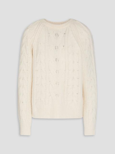 maje Cable-knit sweater