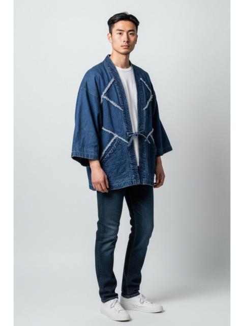 Kapital JAPAN BRAND KIMONO JACKET DENIM STYLE CASUAL JAPANESE