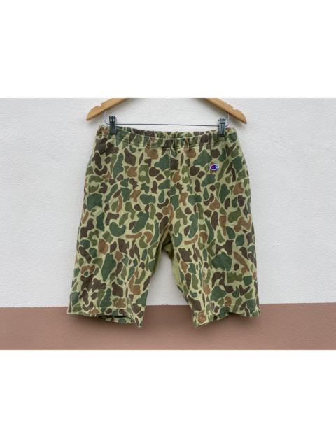 Other Designers Vintage - Vintage Champion Reverse Weave short pant camo
