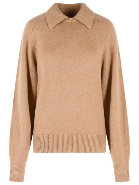 KHAITE Khaite Jackson Brown Wool Cashmere Sweater Women
