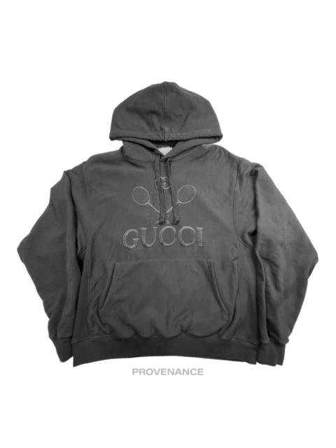 Gucci Tennis Hoodie - Black French Terry  L