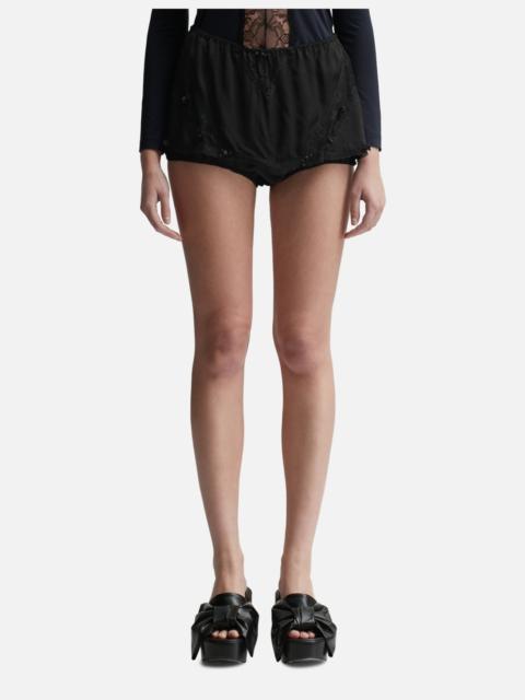 pushBUTTON MINI FLOWER LOUNGE SKORT