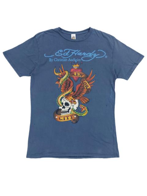 Other Designers RARE! VTG DISTRESSED CHRISTIAN AUDIGIER ED HARDY ARTWORK