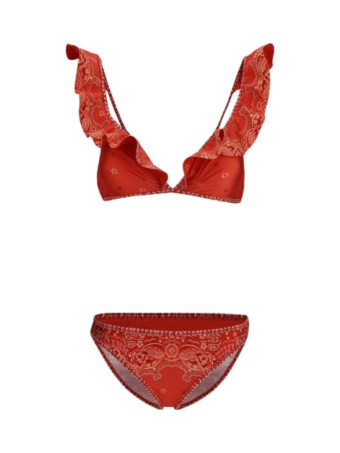 Zimmermann Lucky Frill Swimsuit