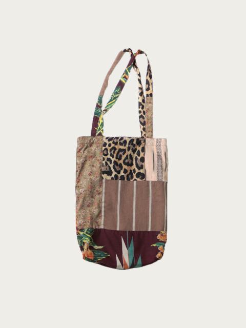Kapital Patchwork NOVEL Tote Bag - Brown