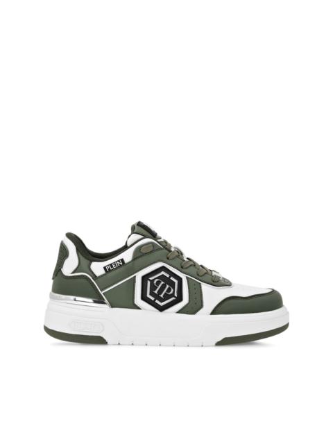 PHILIPP PLEIN Predator Mix-material sneakers