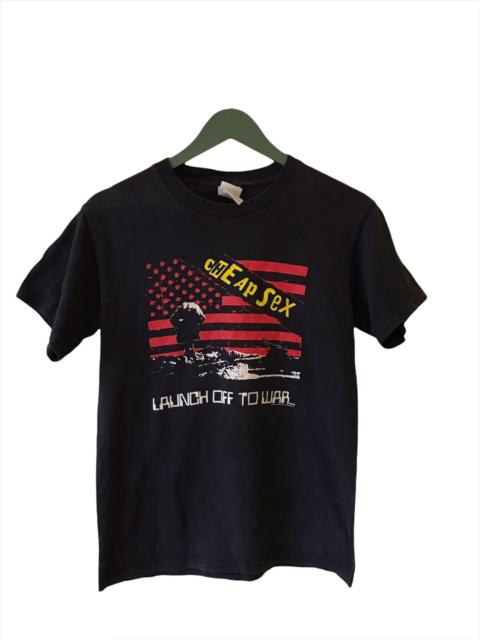 Other Designers Vintage Cheap Sex Launch Off to War Promo Album Tee