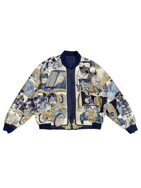 📌Binding Offer📌Vintage Hermes Reversible Bomber Jacket