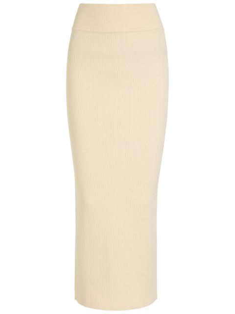 WARDROBE.NYC Wardrobe.nyc Ribbed Knit Midi Skirt