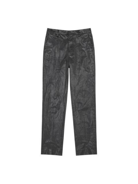 MM6 Maison Margiela crinkled linen trousers