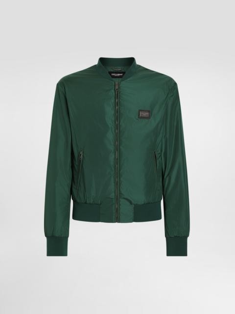 Dolce & Gabbana Nylon jacket with branded tag