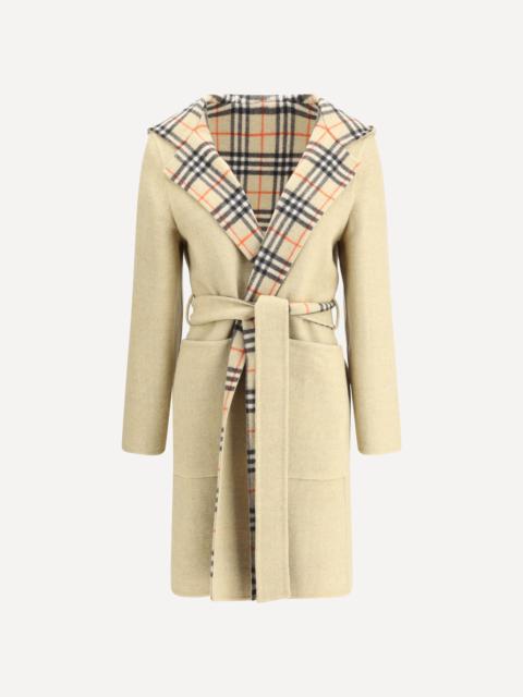 Burberry Reversible wool robe Coat