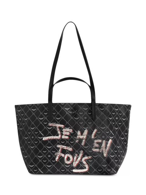 Zadig & Voltaire Z Shopper XL Monogram Tag Tote