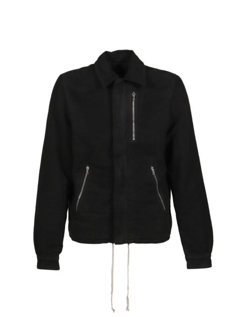 Rick Owens DRKSHDW CONCEALED ZIP FRONT JKT / BLACK