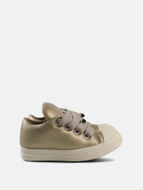 Rick Owens Gold/Milk Jumbolace Padded Low Sneakers