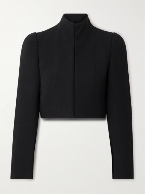 Alaïa Cropped Twill Jacket