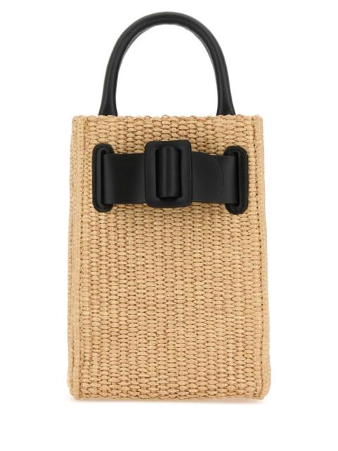 Other Designers Boyy Women Raffia Bobby Tourist Epsom Handbag