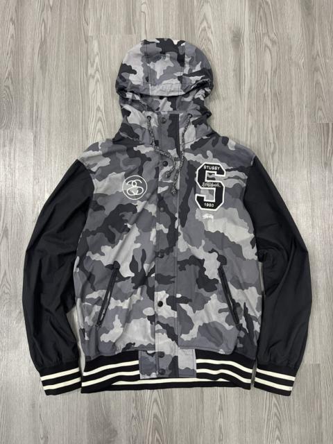 Stussy Nylon Light Hooded Windbreaker Jacket
