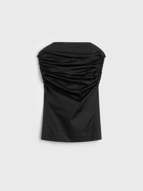 TOTEME Gathered top black