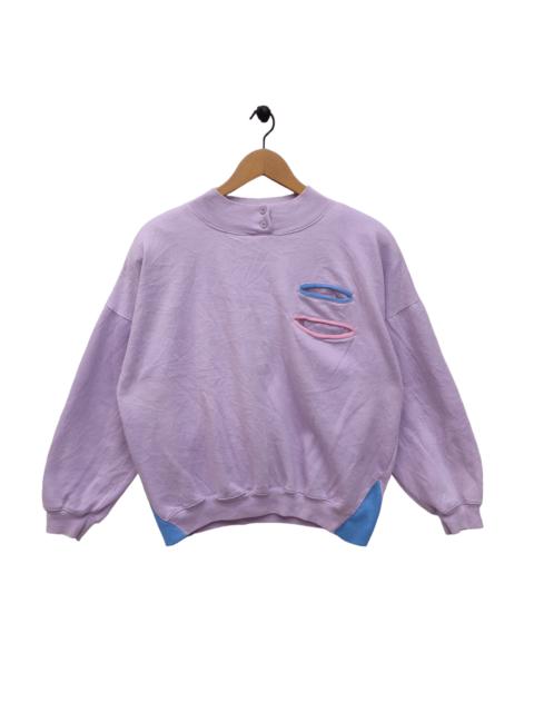 Other Designers Designer × Vintage - 90s Drop Shoulder Starting Point Purple Sweatshirt Large