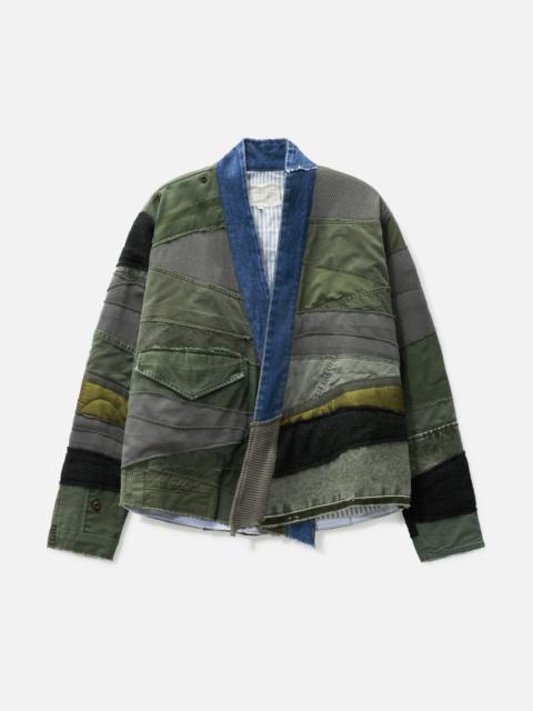 Greg Lauren MIXED ARMY CROPPED GL1