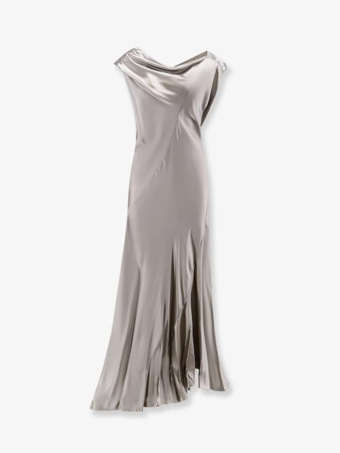 Other Designers Alberta Ferretti Women Satin Long Dress