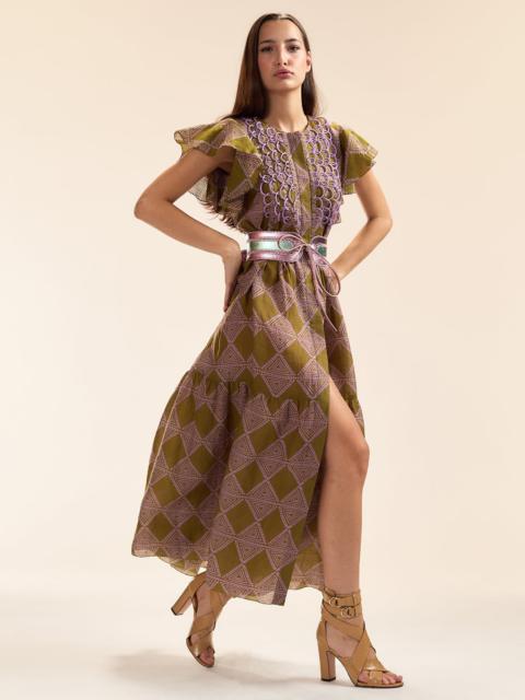 CYNTHIA ROWLEY Mallorca Ramie Kaftan