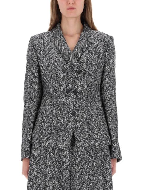 BOSS Boss Women Herringbone Tweed Blazer