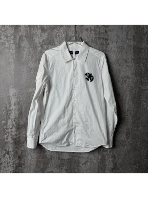 Louis Vuitton Louis Vuitton White Embroidered Shirt