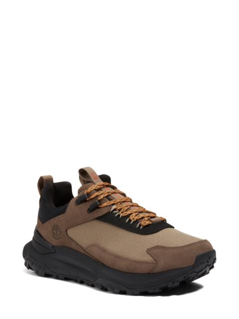 Timberland Motion Access Waterproof Sneaker in Beige Mesh/Mid Brown at Nordstrom