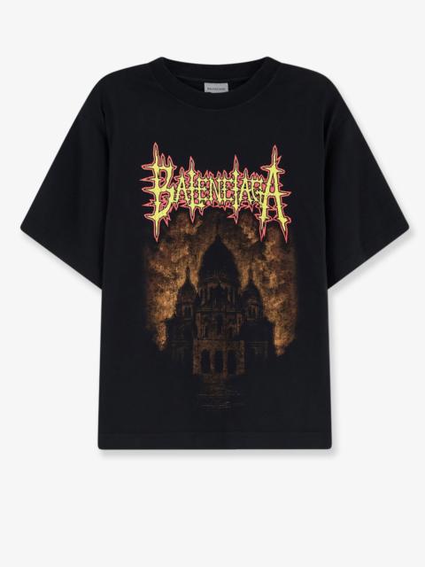 BALENCIAGA Balenciaga Cotton T-Shirt With Sacrè Coeur Print