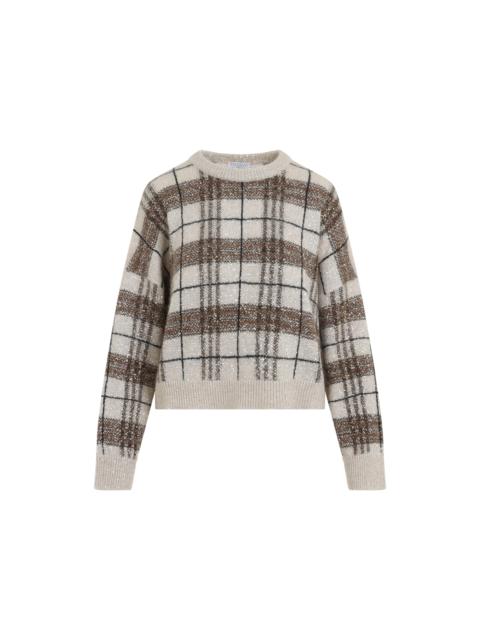 Brunello Cucinelli Brunello Cucinelli Check Sweater Women
