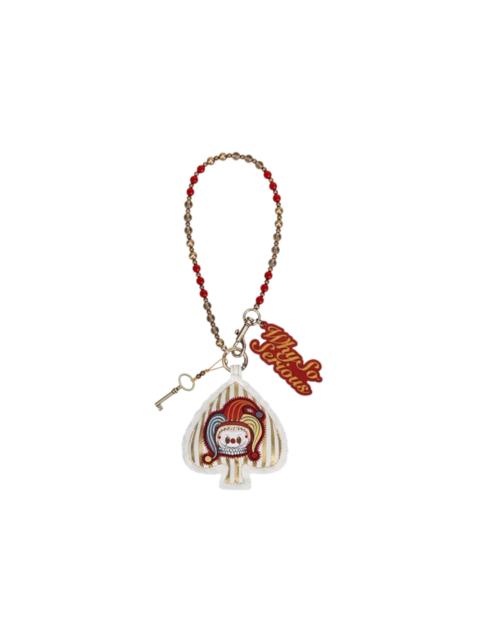 POP MART Pop Mart WHY SO SERIOUS Series Labubu Moonlit Mask Secret Edition Pendant Chain