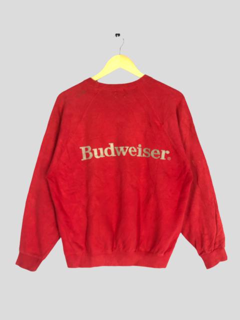 Other Designers Vintage - Vintage Budweiser Spellout Sweatshirt Crewneck Pullover