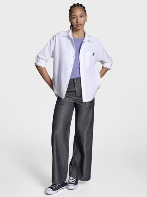 Converse Oversized Oxford Shirt