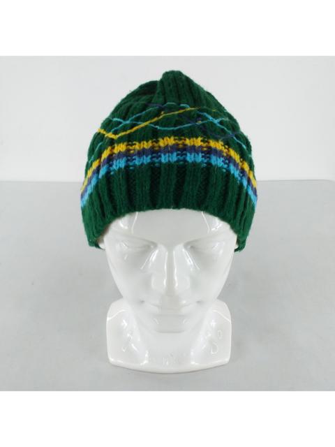 Other Designers Japanese Brand - Stripes Line Snow Cap Hat Beanie -BN407
