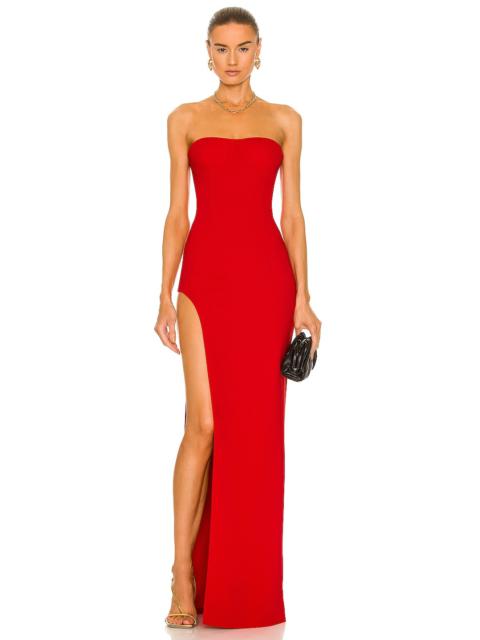 MÔNOT Tube Slit Gown