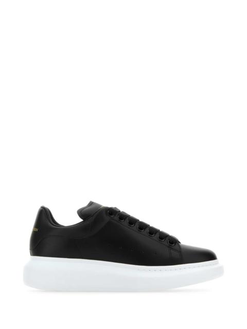 Alexander McQueen Alexander Mcqueen Women Black Leather Sneakers