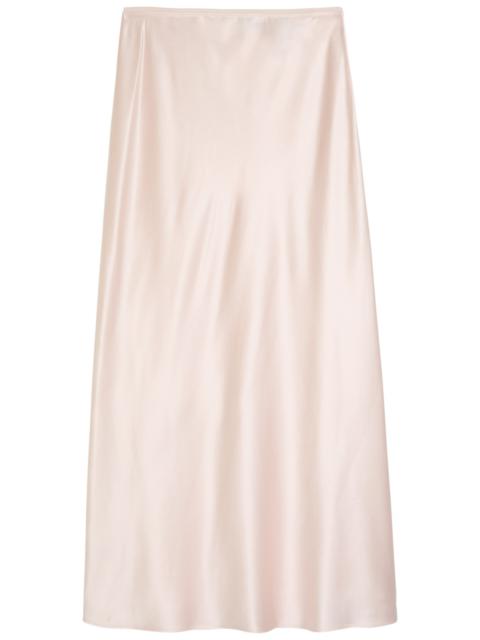 JOSEPH Joseph Isaak Silk Midi Slip Skirt