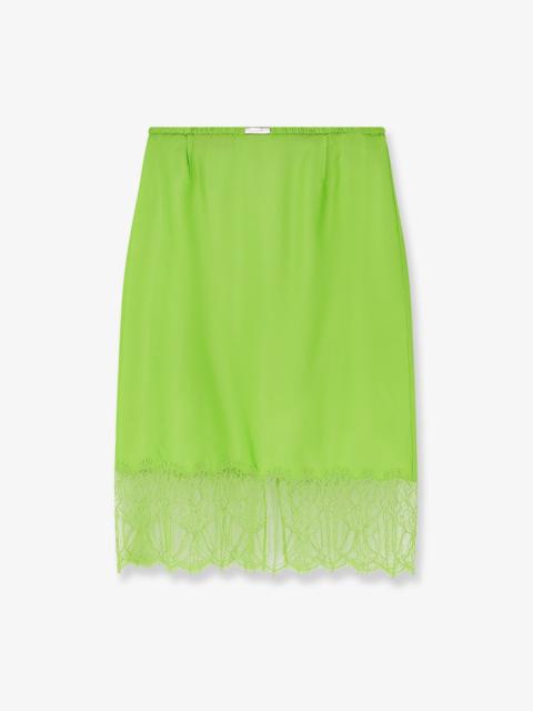 GUCCI Gucci Viscose Skirt With Floral Lace
